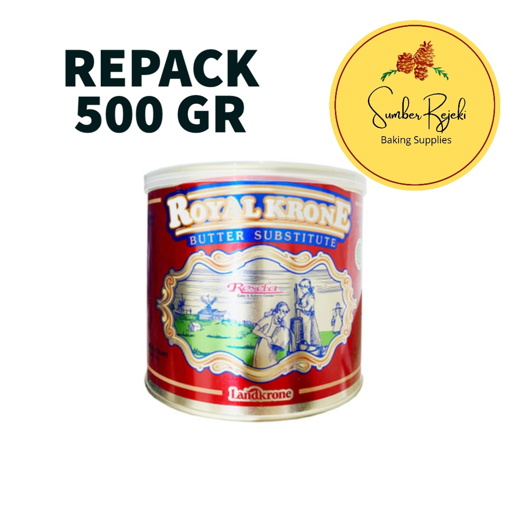 Jual Butter Royal Krone Land Krone Repack 500 Gr Dikemas Langsung Dr Kaleng Asli 2 Kg Shopee 6835