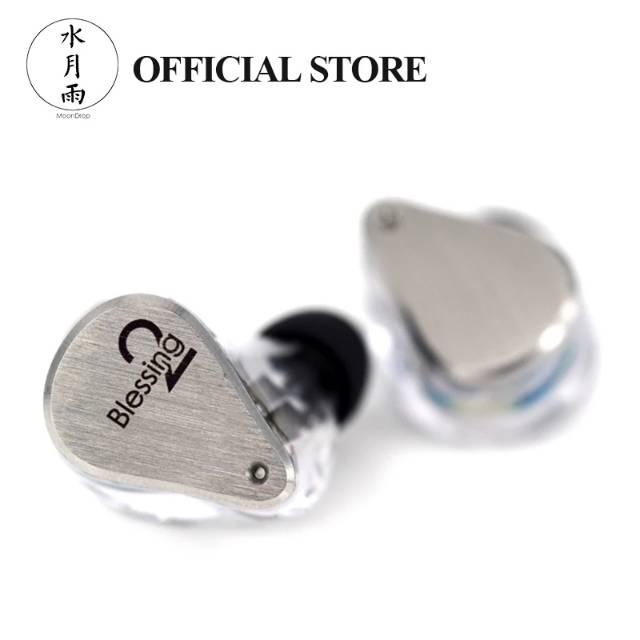 MOONDROP Blessing 2 1DD+4BA Hybrid Technology In-Ear Monitor Earphone with Detachable Cable