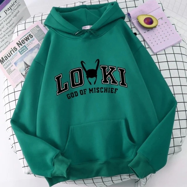 LOKY Jumper Hoodie II Sweater Hoodie AVANGER II Sweter Oblong Topi Sz M - XL ( Pria &amp; Wanita / Anak &amp; Dewasa )