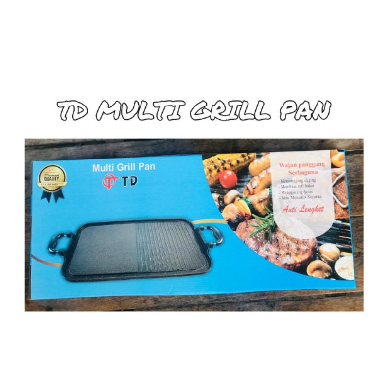 Alat panggang multi / grill pan td