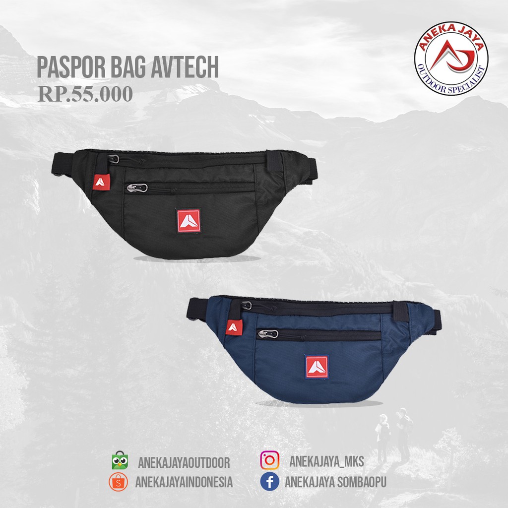 WAIST BAG AVTECH PASPOR