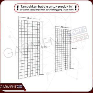 New Produk Ram Kawat 95 X 45 Cm Buat Pajangan Rak Display