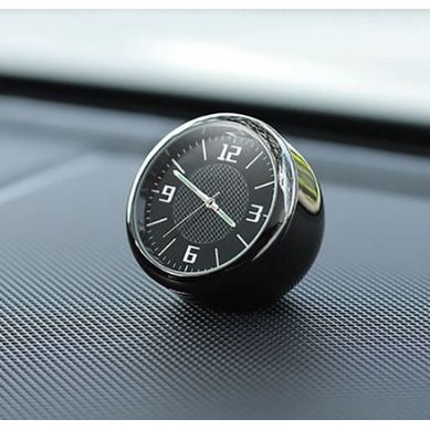 Jam Analog Interior Mobil tambahan Clock Dashboard Car Tempel Ac Mobil dash board