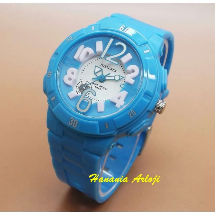 Jam Tangan Sport Wanita / Anak Waterresist - Fortuner Original