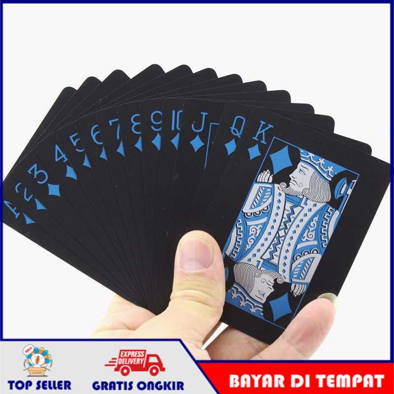 DEDOMON Kartu Remi Plastik Anti Air Waterproof - D932 COD Surabaya
