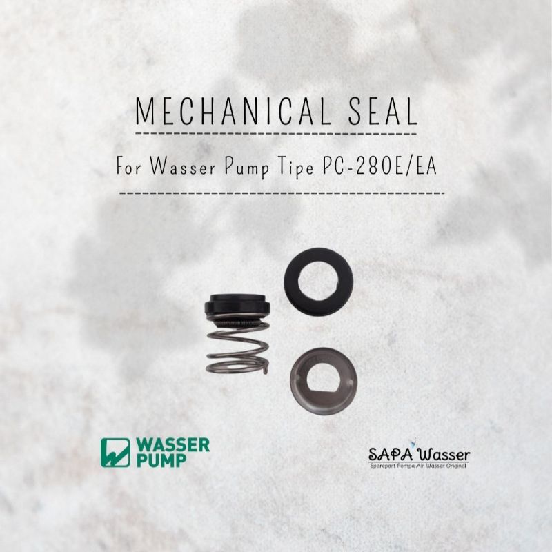 Mechanical Seal Pompa Jet Pump Kedalaman 23 Meter Wasser | PC-280E/EA