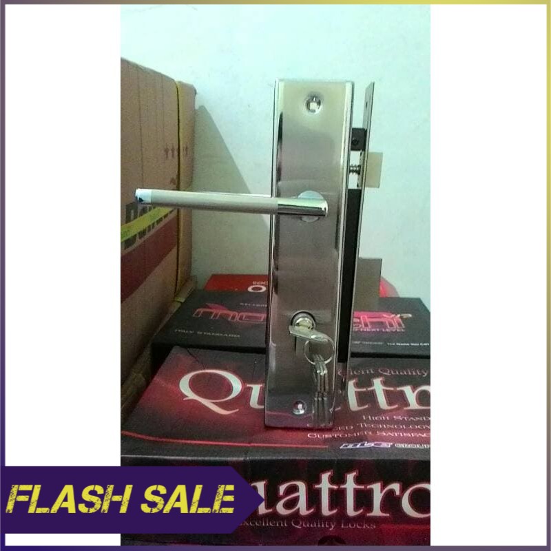 Set Kunci Pintu Besar Quattro   Handle besar   Bellucci