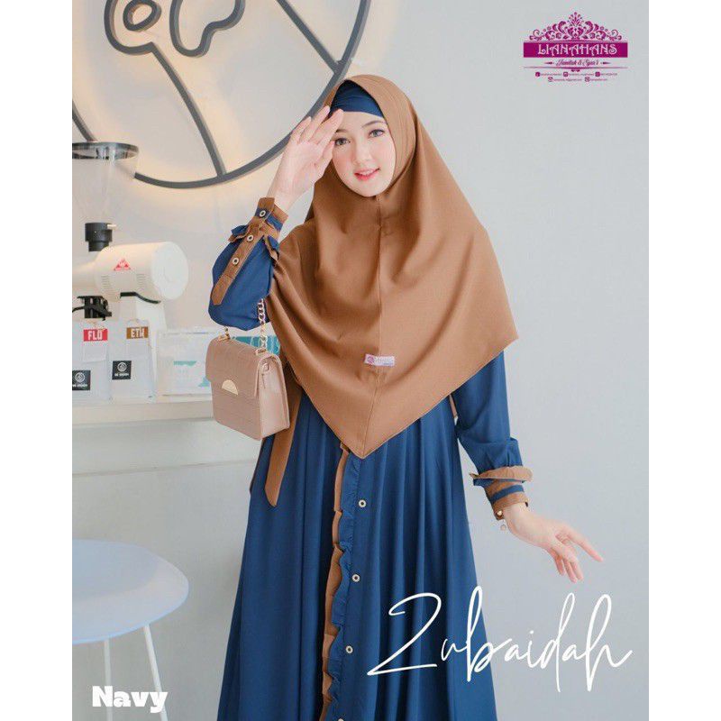 ready stok gamis Zubaidah by lianahans