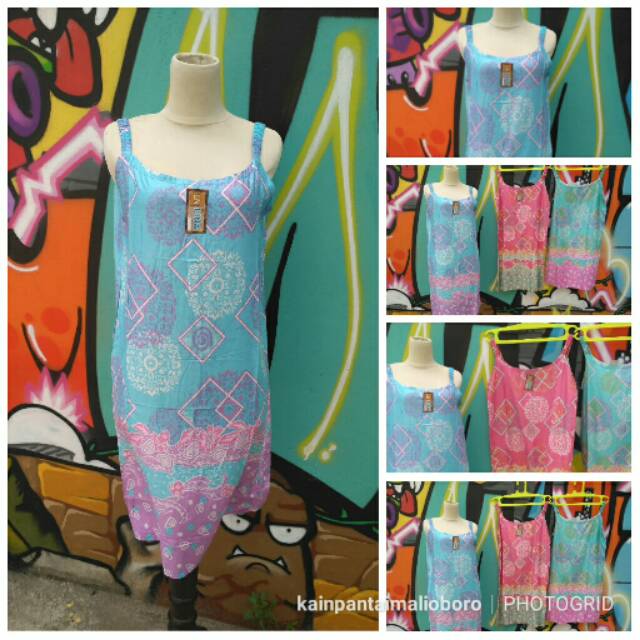 DASTER IBU GANDUL TALI DASTER KARET DASTER IBU YUKENSI TALI TANKTOP BATIK BAHAN SANTUNG DASTER SEXY