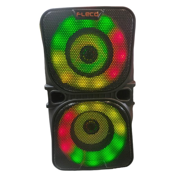 SPEAKER BLUETOOTH PORTABLE FLECO F-3288 FULL LED LAMP SUPER BASS