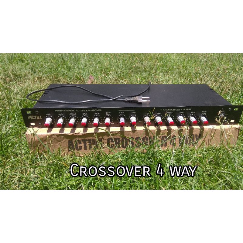 Aktif Crossover 4 way (Siap pakai)
