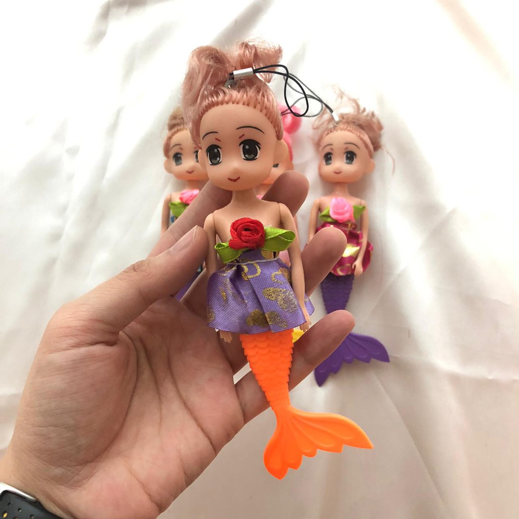 Gantungan Kunci Mermaid / Ganci / Boneka Mermaid