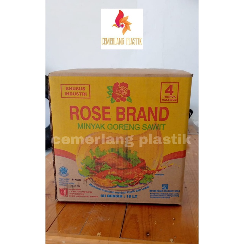 

MINYAK GORENG ROSEBRAND BIB 18 LITER