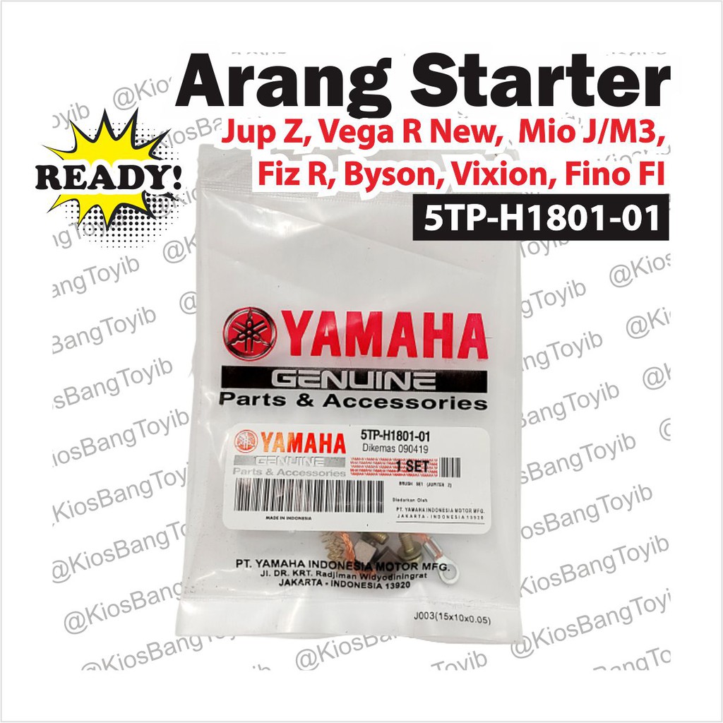 Arang Cool Stater Starter Jupiter Z/MXVega R New Mio J/M3/Fino F1ZR Byson Vixion (5TP-H1801)