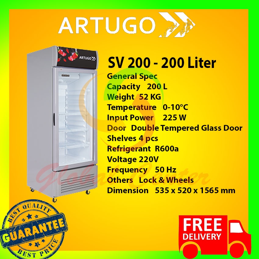 ARTUGO Showcase Cooler SV 200