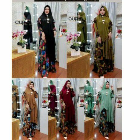 BEYONCE SYARI CUP IN DESIGN (SIAP KIRIM)