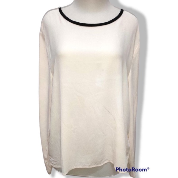 HnM Blouse viscose Broken white