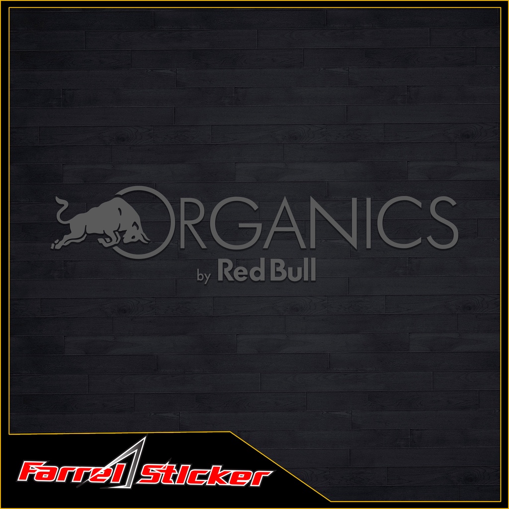 Stiker sticker RedBull ORGANICS