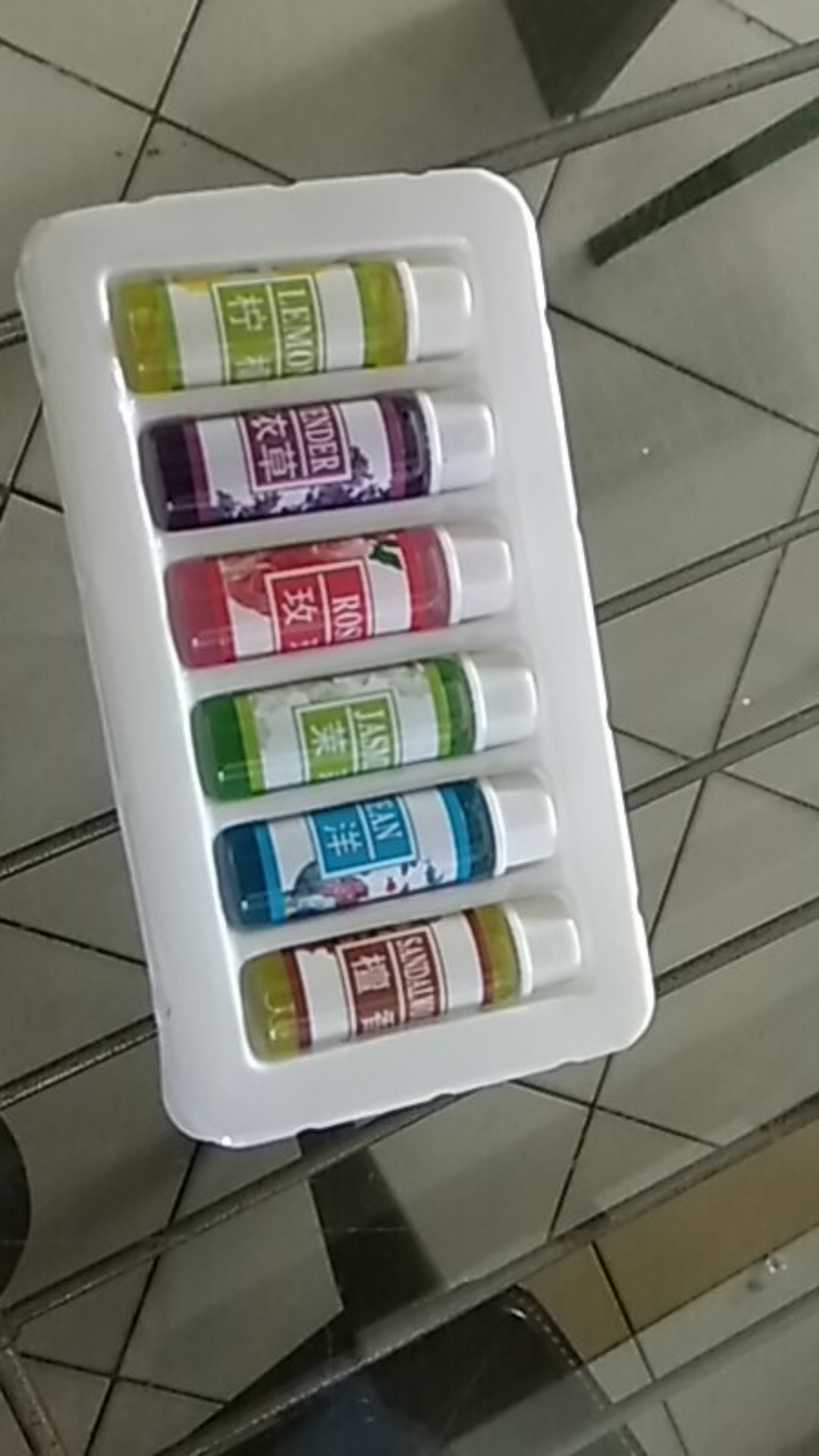 Aromatherapy Essential Oilhumidifier Minyak Esensial Difuser 6pcs 5 Ml/12 Pcs 3ml Mixing