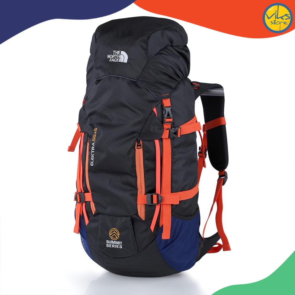 Tas Ransel The North Face Tas Gunung Camping Survival Tas Semi Carrier Carier Gunung 45L Liter Keril