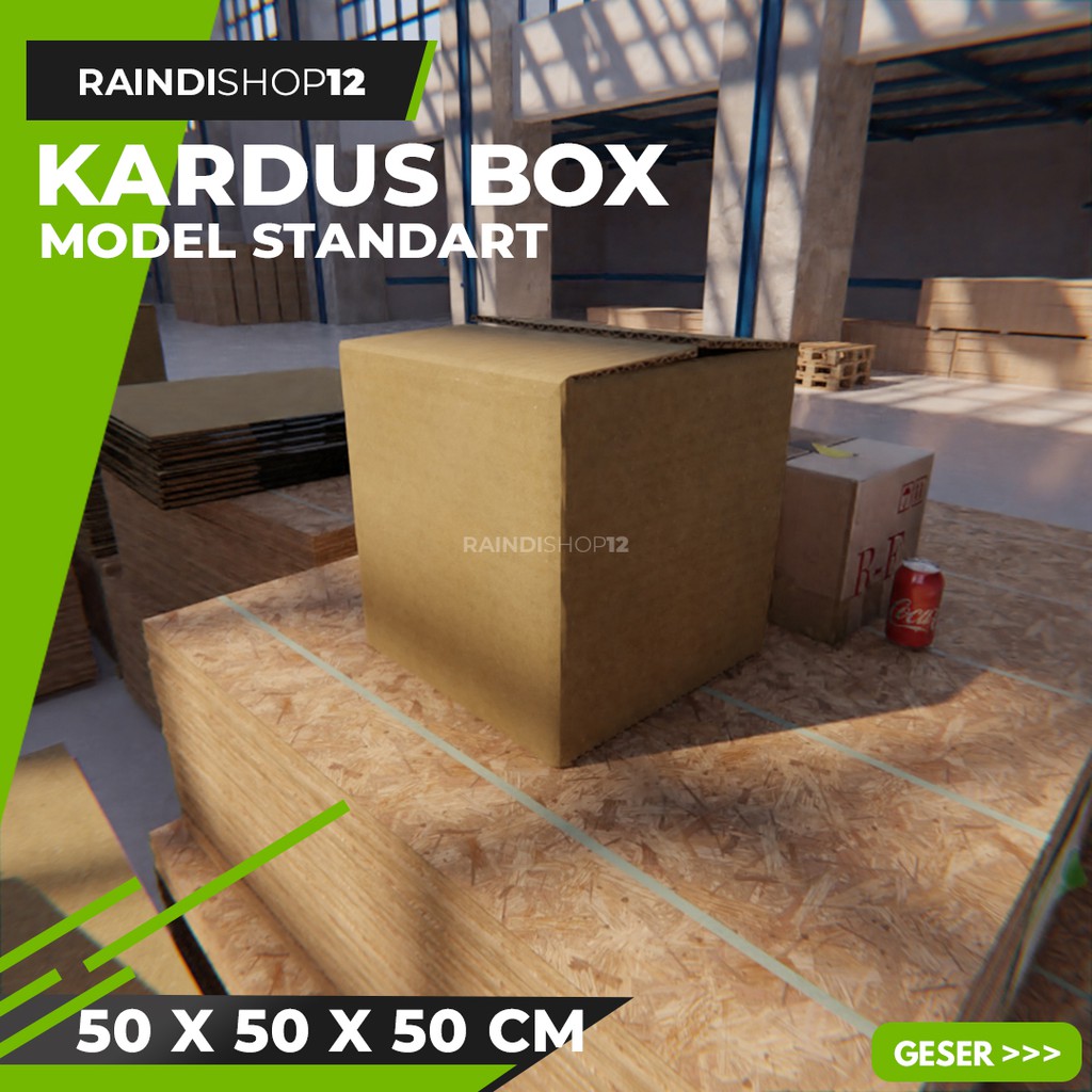 

BOX 50 X 50 X 50 CM KARDUS KOTAK KEMASAN PACKAGING KADO POLOS