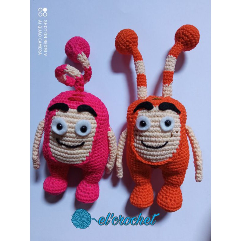 Amigurumi (boneka rajut) oddbods