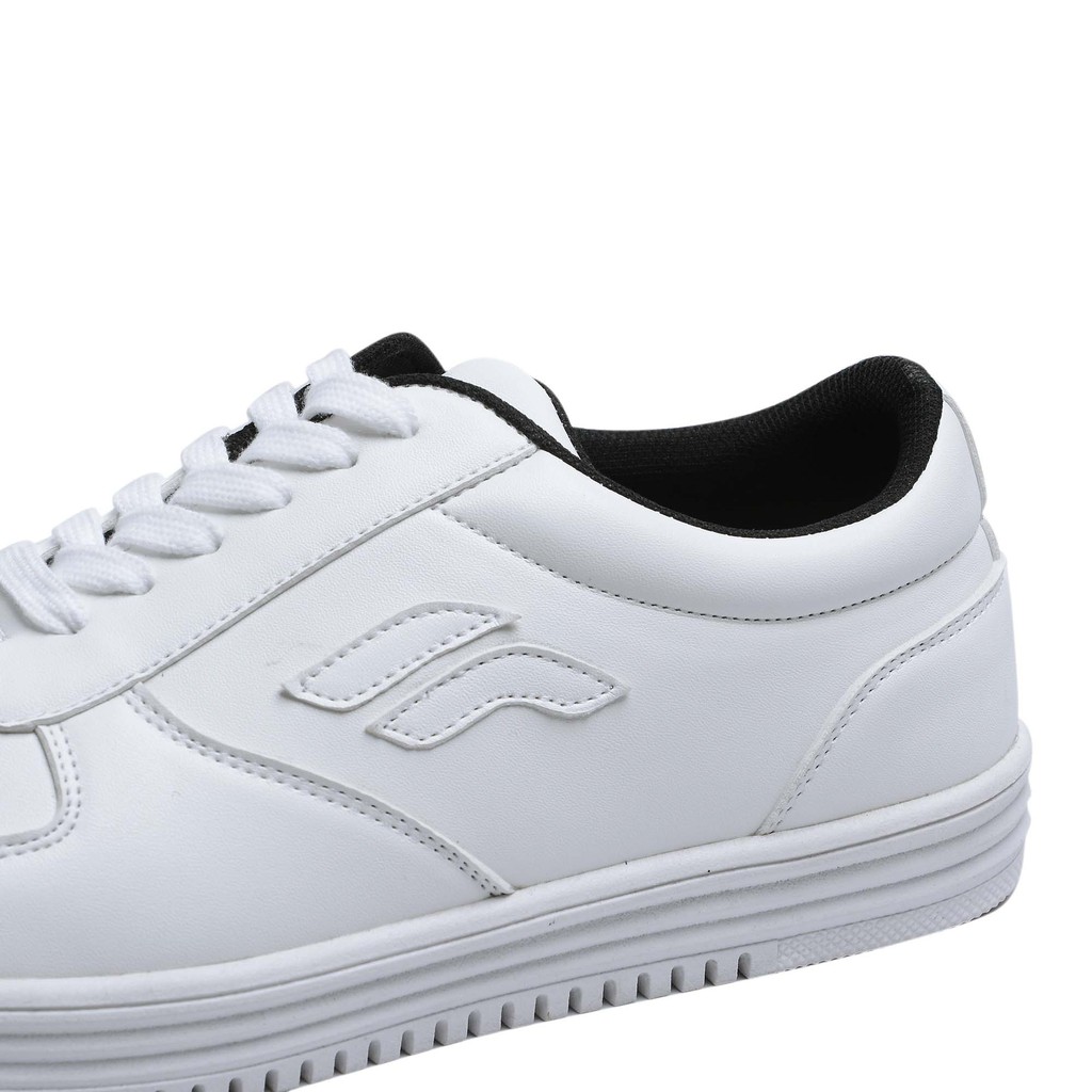 Wave White | Sepatu Pria Putih Polos Casual Sneakers Kasual Cowo Sport Ori Basic Lokal | FORIND FSTP