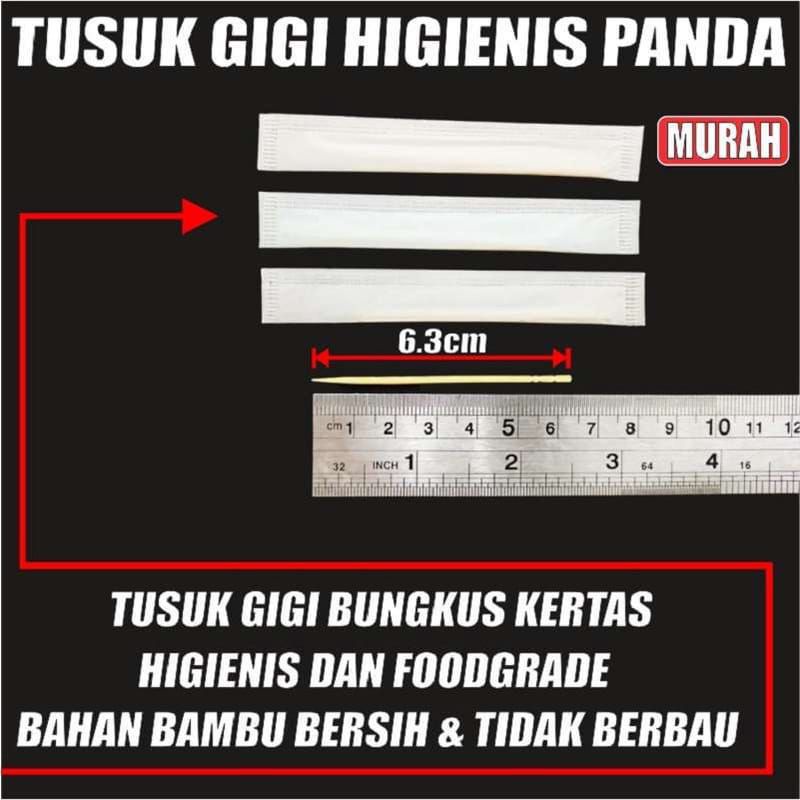 Tooth Pick / Tusuk Gigi Steril Nagoyaku Bungkus Satuan