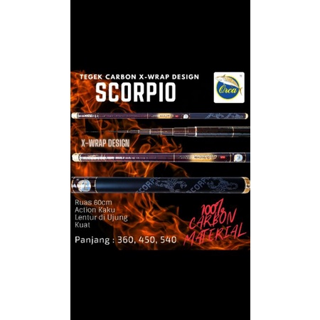 Joran Tegek Orca scorpio 360 450 540