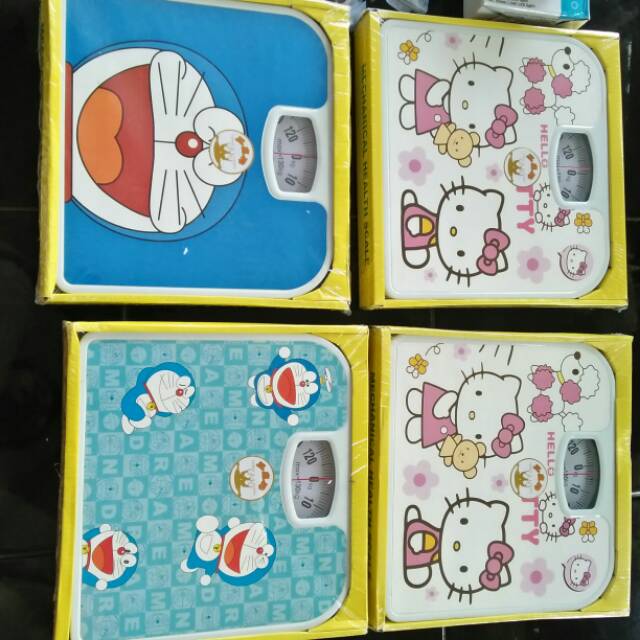 Timbangan badan manual karakter murah