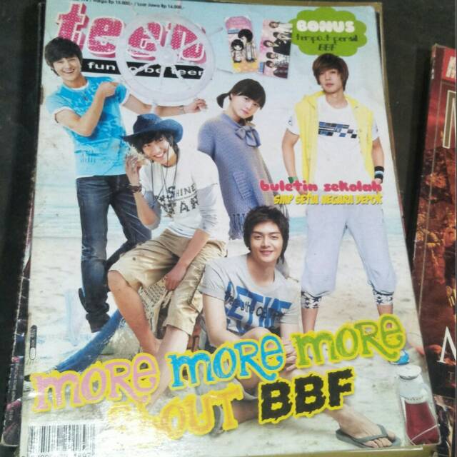 Tabloid Teen edisi BBF