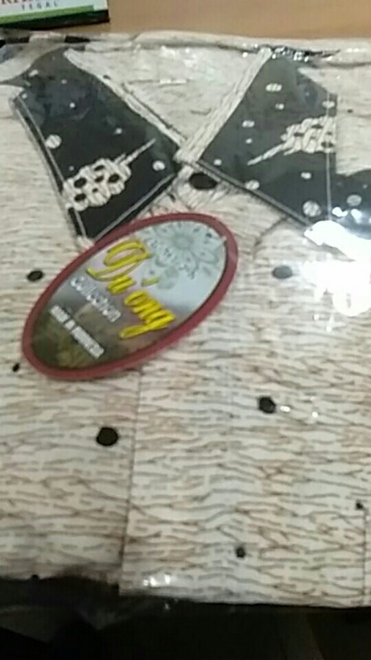 Kemeja Batik Lengan Pendek Hrb Bswart 026 Kenongo Padi