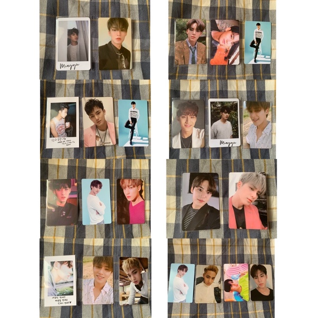 Bundle Mingyu Photocard (Teen Age Green Mingyu, TA Orange Mingyu, Al1, BoysBe,Dll)