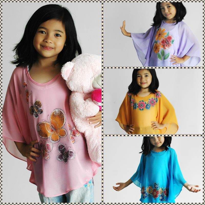 SALSIYAH : Atasan Baju Anak Lukis (Kode : BKAL) Promo Termurah Langsung Pabrik
