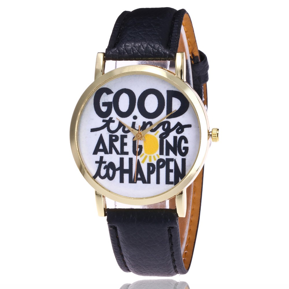 jam tangan good things are going to happen watch (1J1) JWA022