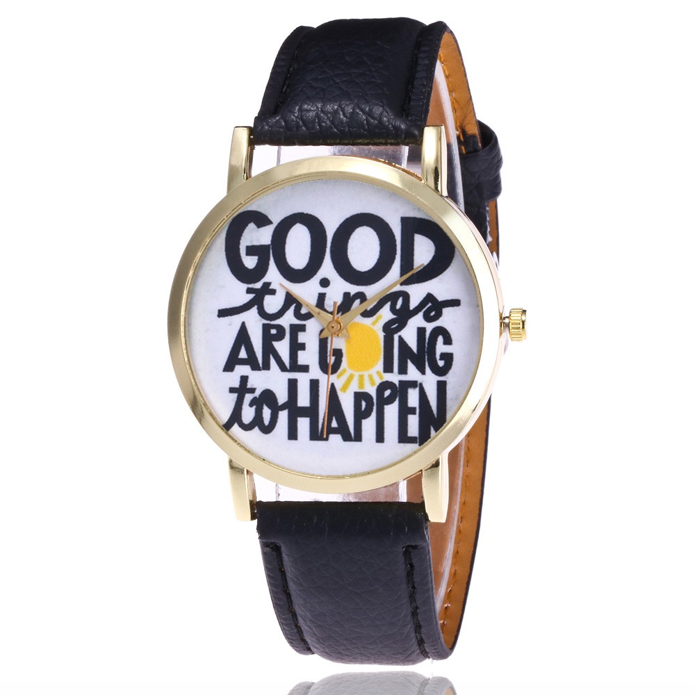 jam tangan good things are going to happen watch (1J1) JWA022