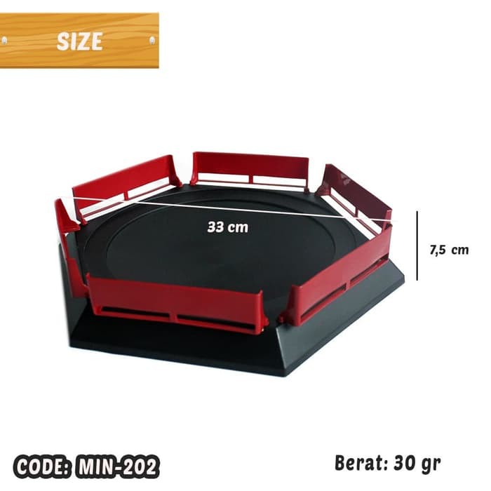 PIRING BEYBLADE STADIUM ARENA BERTARUNG BEYBLADE BATTLE ARENA - MIN-202