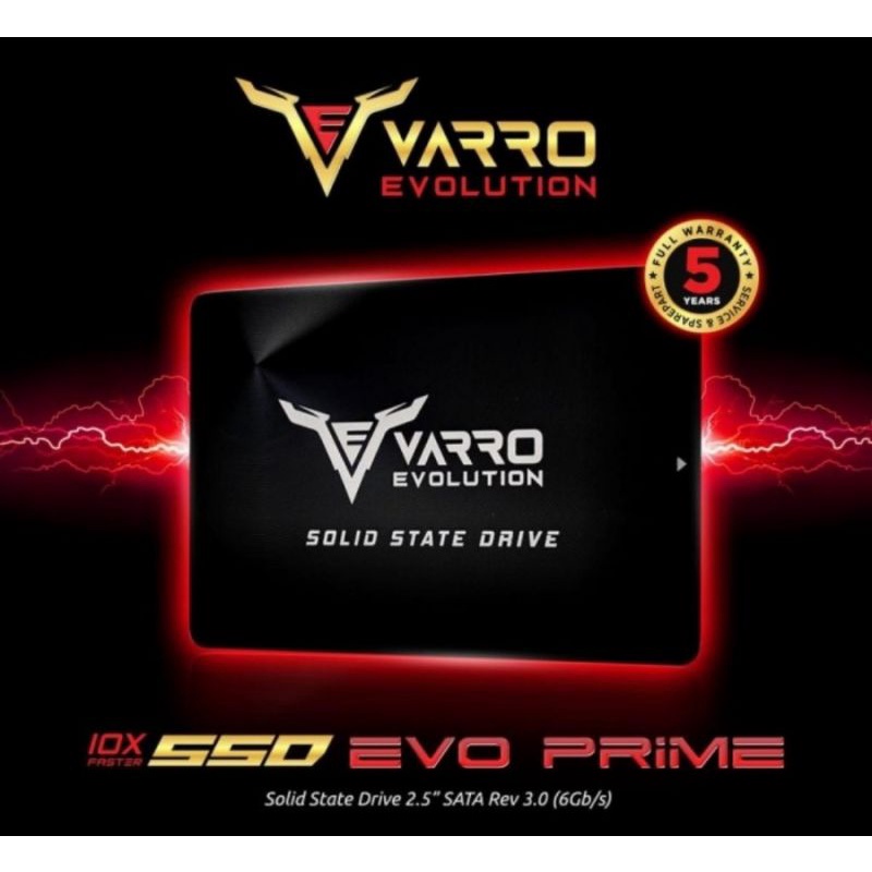 SSD VARRO 512GB 2.5&quot; SATA III EVO PRIME SOLUTION SOLID STATE DRIVE