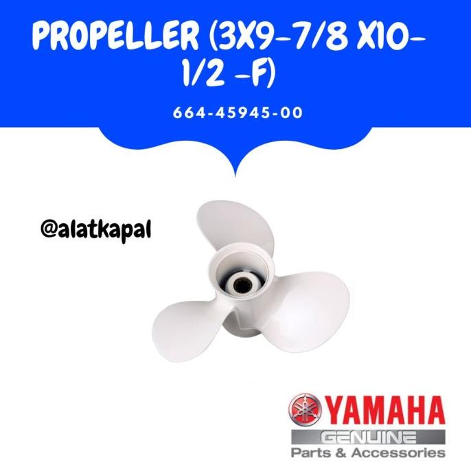 Yamaha Propeller 25Pk 664-45945-00 Outboard Mesin Tempel Propeller