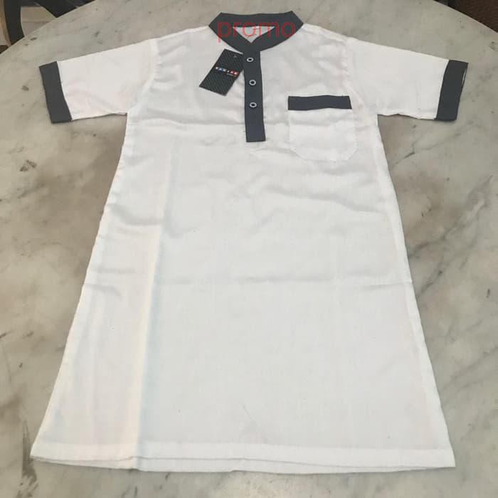 BAJU KOKO GAMIS JUBAH MUSLIM ANAK DAN BALITA MODEL KERAH POLOS