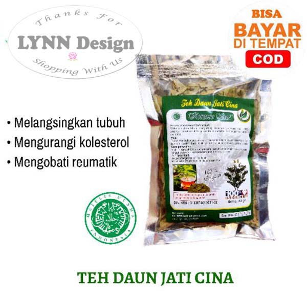 Teh daun jati cina kencono sari_Teh Pelangsing