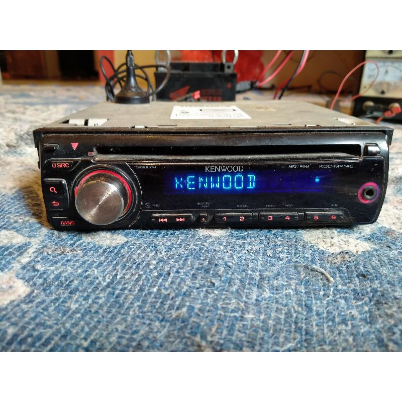 Tape mobil kenwood kdc-mp 146