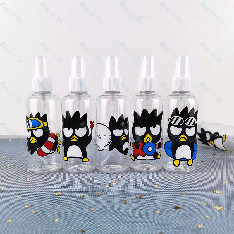 Magic789 100ML Portable Kitty Doraemon Spray Bottle Cartoon XO Rabbit Travel Size Bottles for Cosmetic