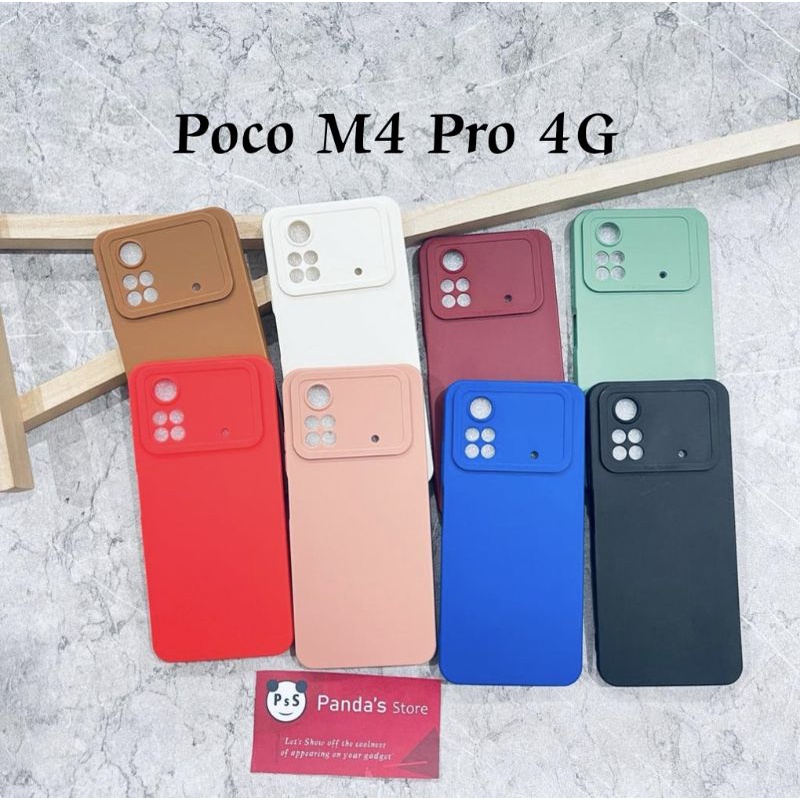 Softcase Pro Camera Poco M4 Pro Candy Case Full Color 3D Silikon TPU