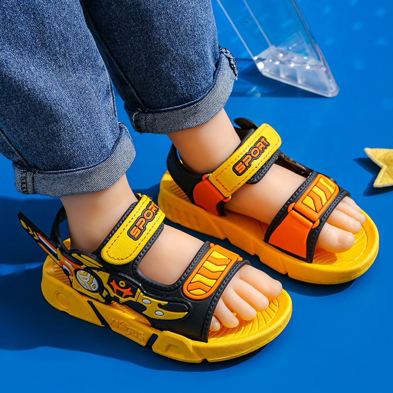 PROMO 10.10 PUNCAK Okaybaby B101 Sepatu Sandal  Gunung Robot Anak Laki Laki Import Termurah Kekenian Kasual