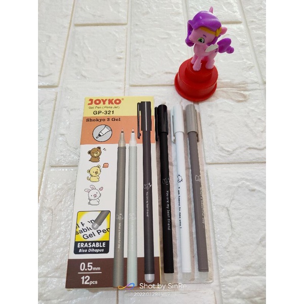 

1 buah!! GP-321/Pena gel bisa dihapus/pulpen gel bisa dihapus/erasable pen/pena gel joyko bisa dihapus