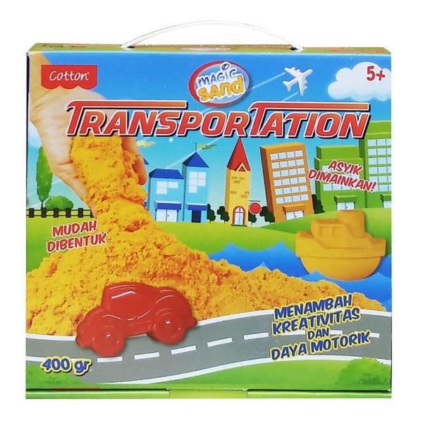 Magic Sand Transportation Mainan Anak