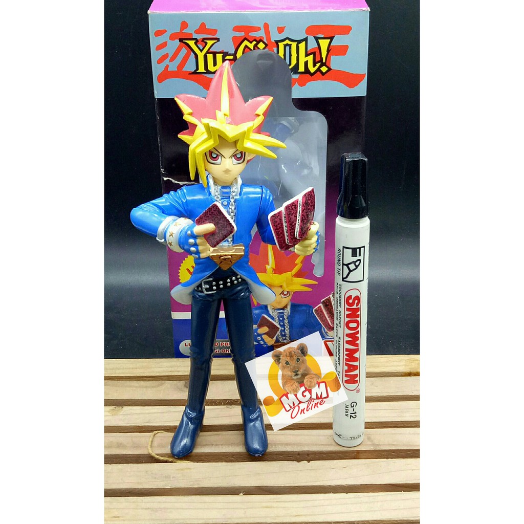 Figure Yugioh action / Topper Hiasan Kue Ulang Tahun Karakter kue Yugi