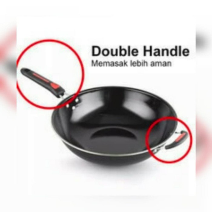 Wajan Enamel Wajan Penggorengan Kuwali Masak Enamel 32 cm promo