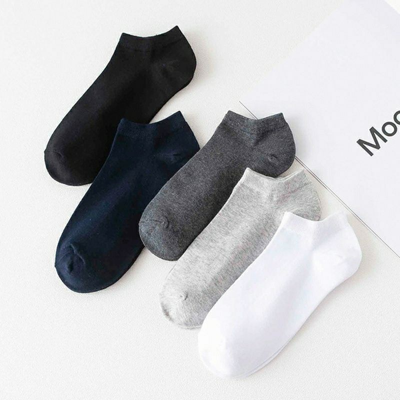 TOKO KL| Kaos kaki pendek matakaki warna polos / Ankle socks pria wanita dewasa unisex